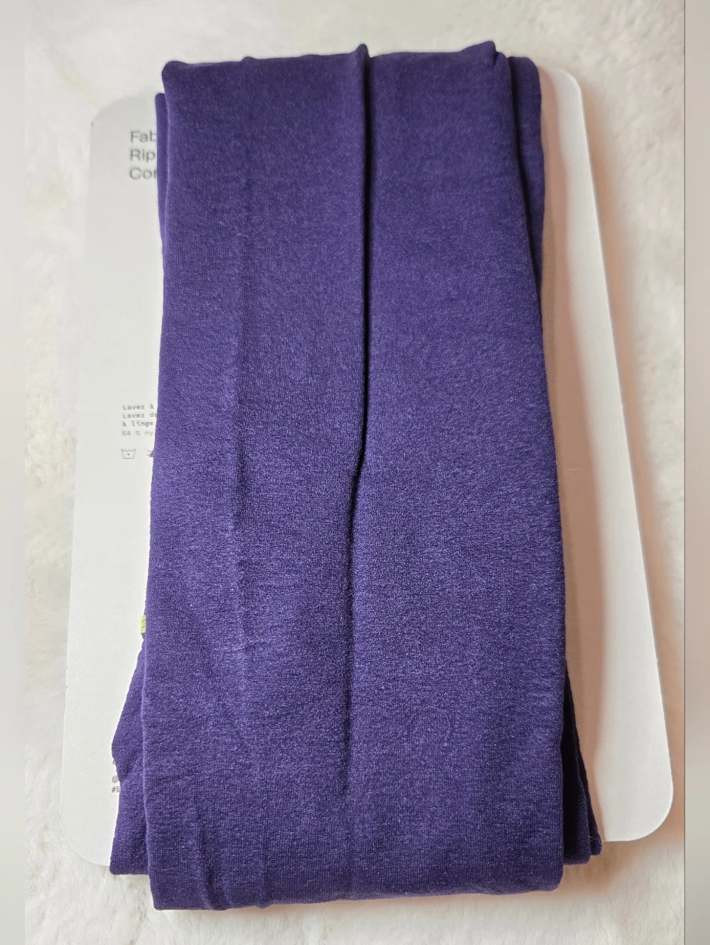 Sheertex Classic Semi Opaque Rip Resist Tights Eggplant Size Medium New